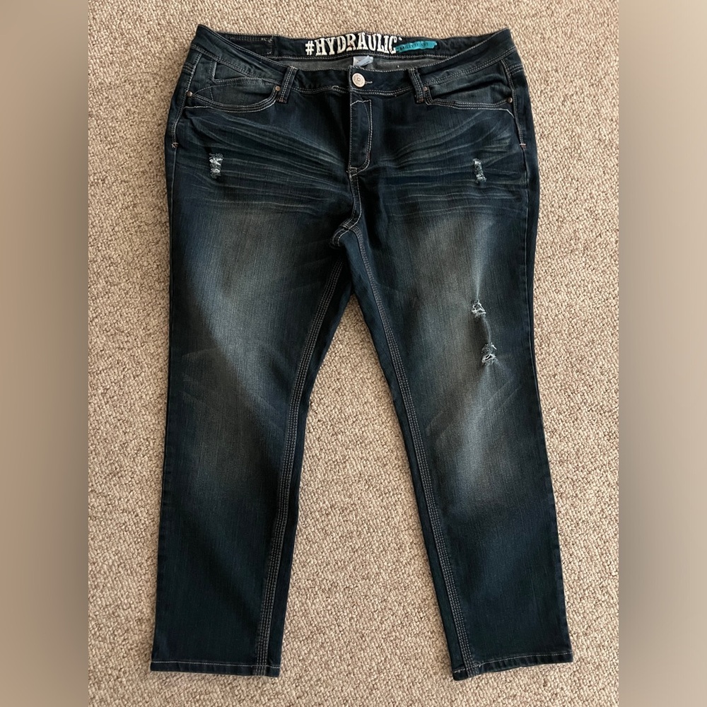 Hydraulic Jeans, Women’s Plus Size 24 Petite, Skinny Jeans